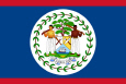 Belize Drapeau national