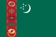 टुर्केमिनीस्तान राष्ट्रिय झण्डा