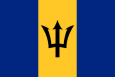 Barbados Nationalflagge