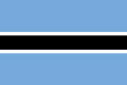 Botsuana Nationalflagge